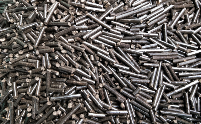 秸稈顆粒機生產出來的秸稈顆粒