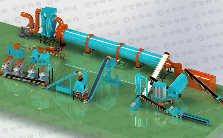 木屑顆粒機生產線 木屑顆粒機生產線