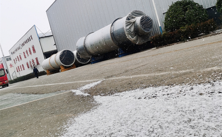 山東金格瑞園區雪景