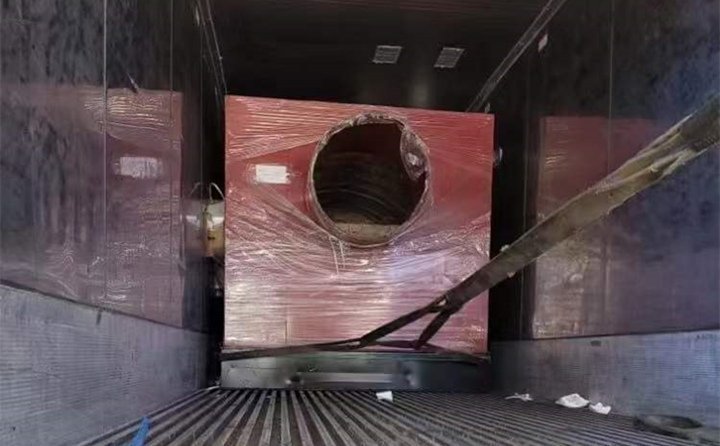 秸稈顆粒機生產(chǎn)線已到達智利