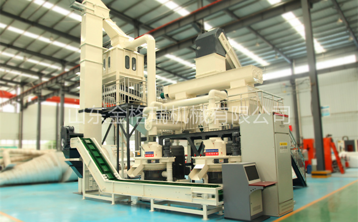 秸稈顆粒機生產線